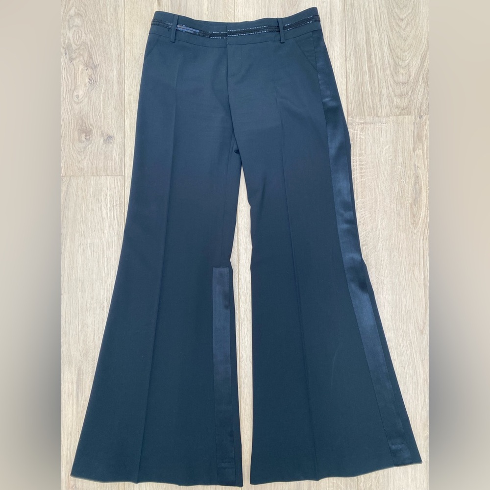 Ya-Ya Black Tuxedo Dress Trouser